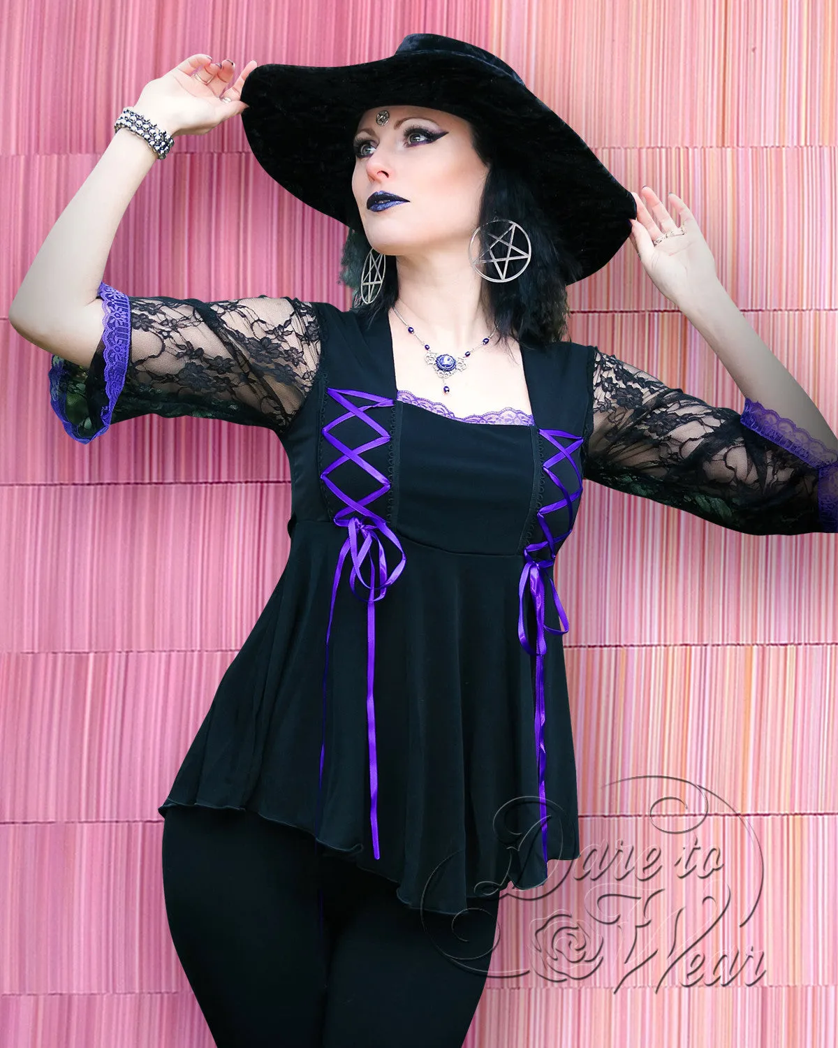 Enchantress Witch Costume with Anastasia Top, Scarlet