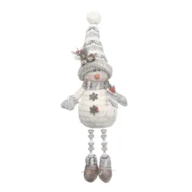 Festive Grey/White Snowman (Assorted)