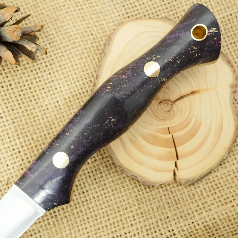 Fisherman: Purple Box Elder Burl