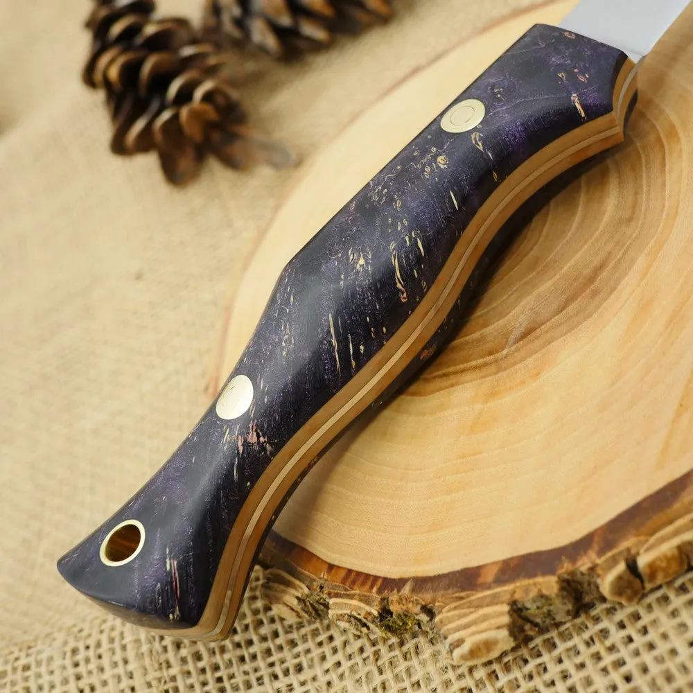 Fisherman: Purple Box Elder Burl