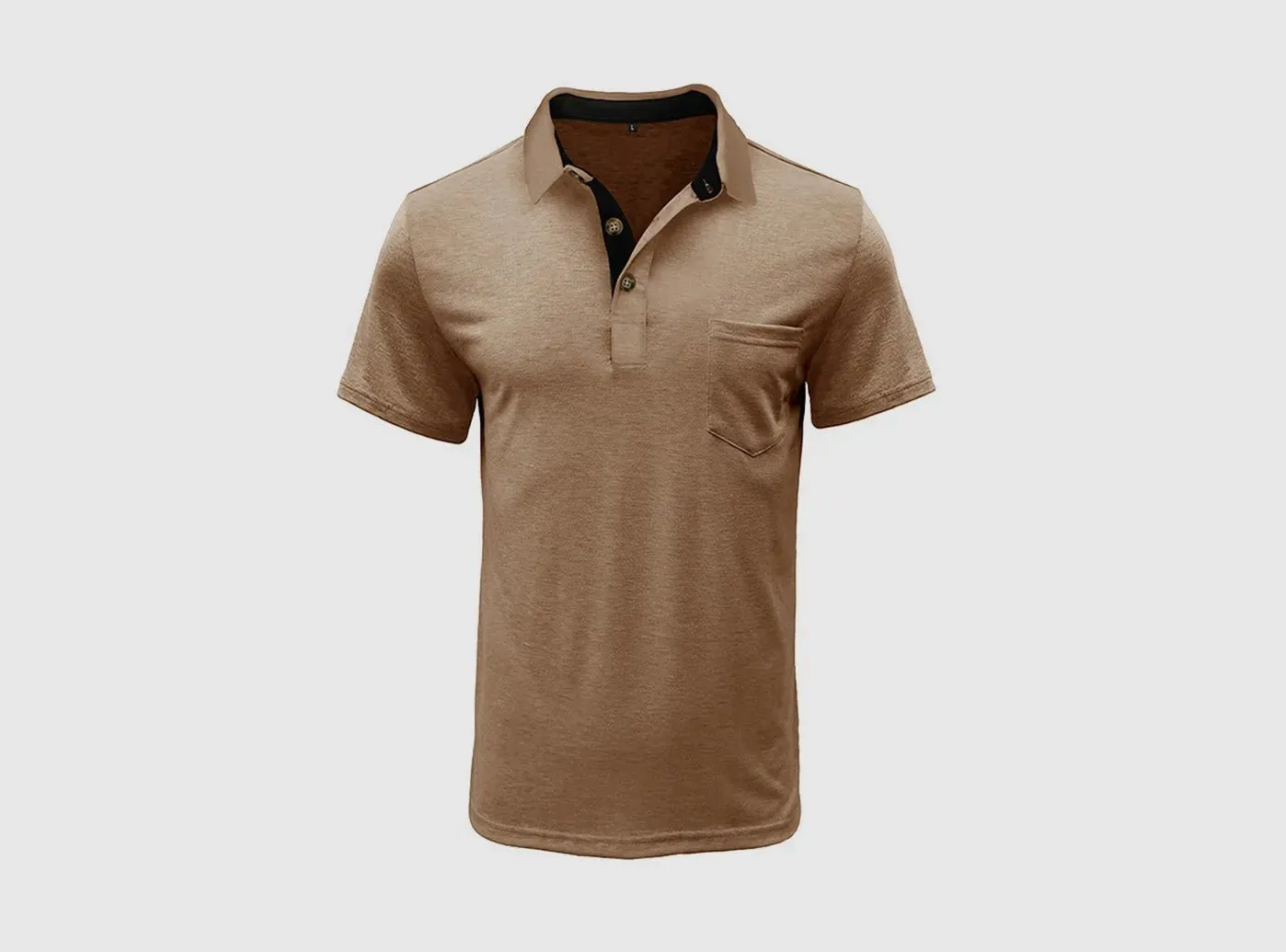 FitVille Men's Breezy Flex Polo V1