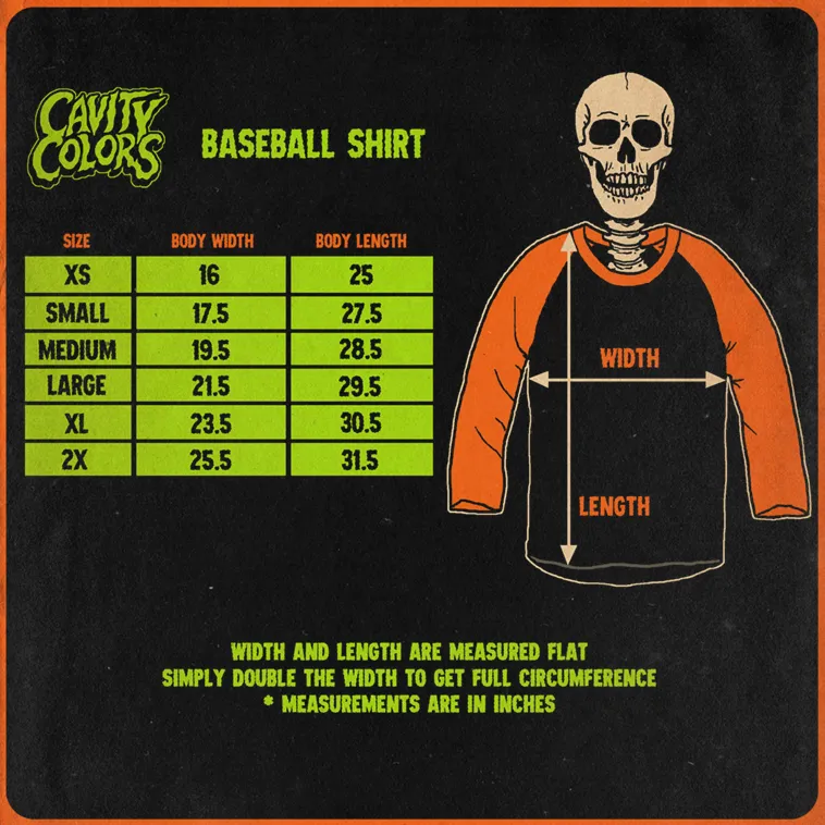 FRANKENSTEIN: RETRO MONSTER - BASEBALL SHIRT