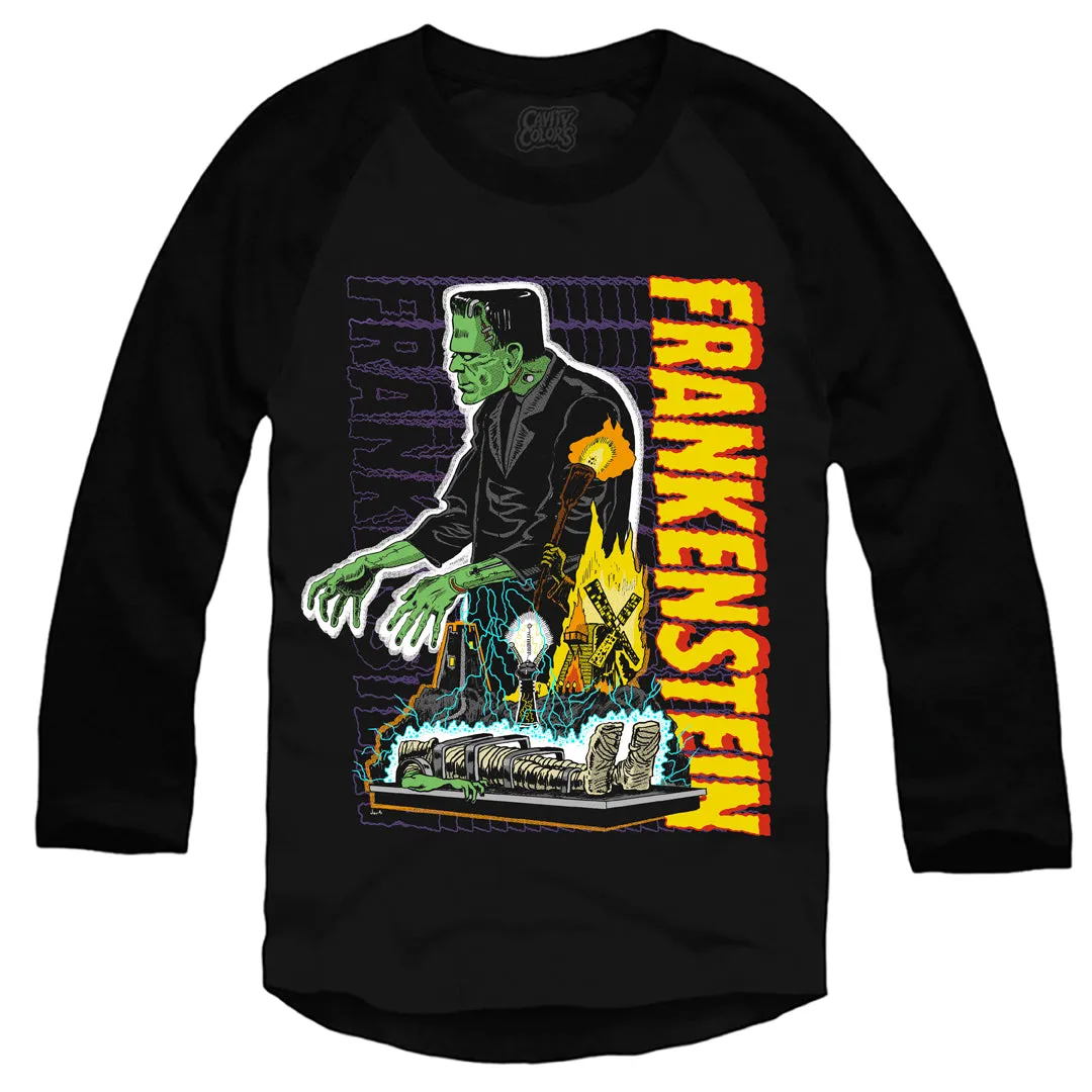 FRANKENSTEIN: RETRO MONSTER - BASEBALL SHIRT