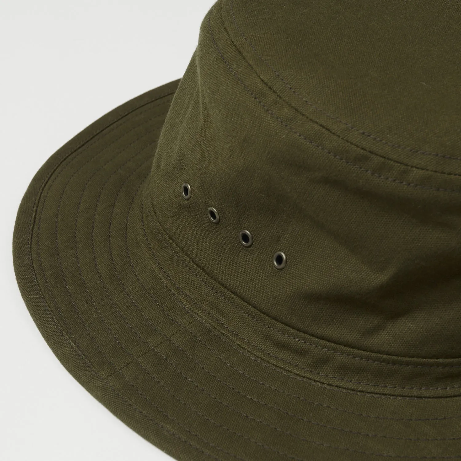 Freewheelers 2237005 'Smokey Bear' Woodsman Hat - Olive Drab