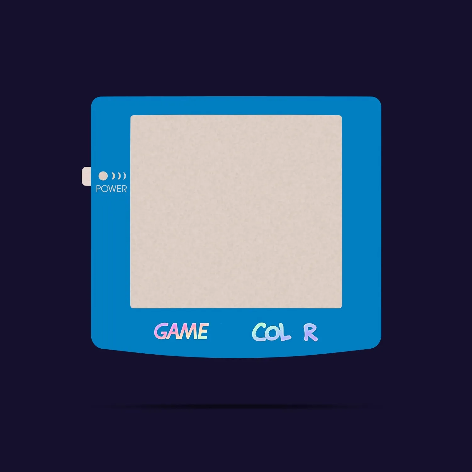 Game Boy Color Q5 Holographic Colored Glass Lens