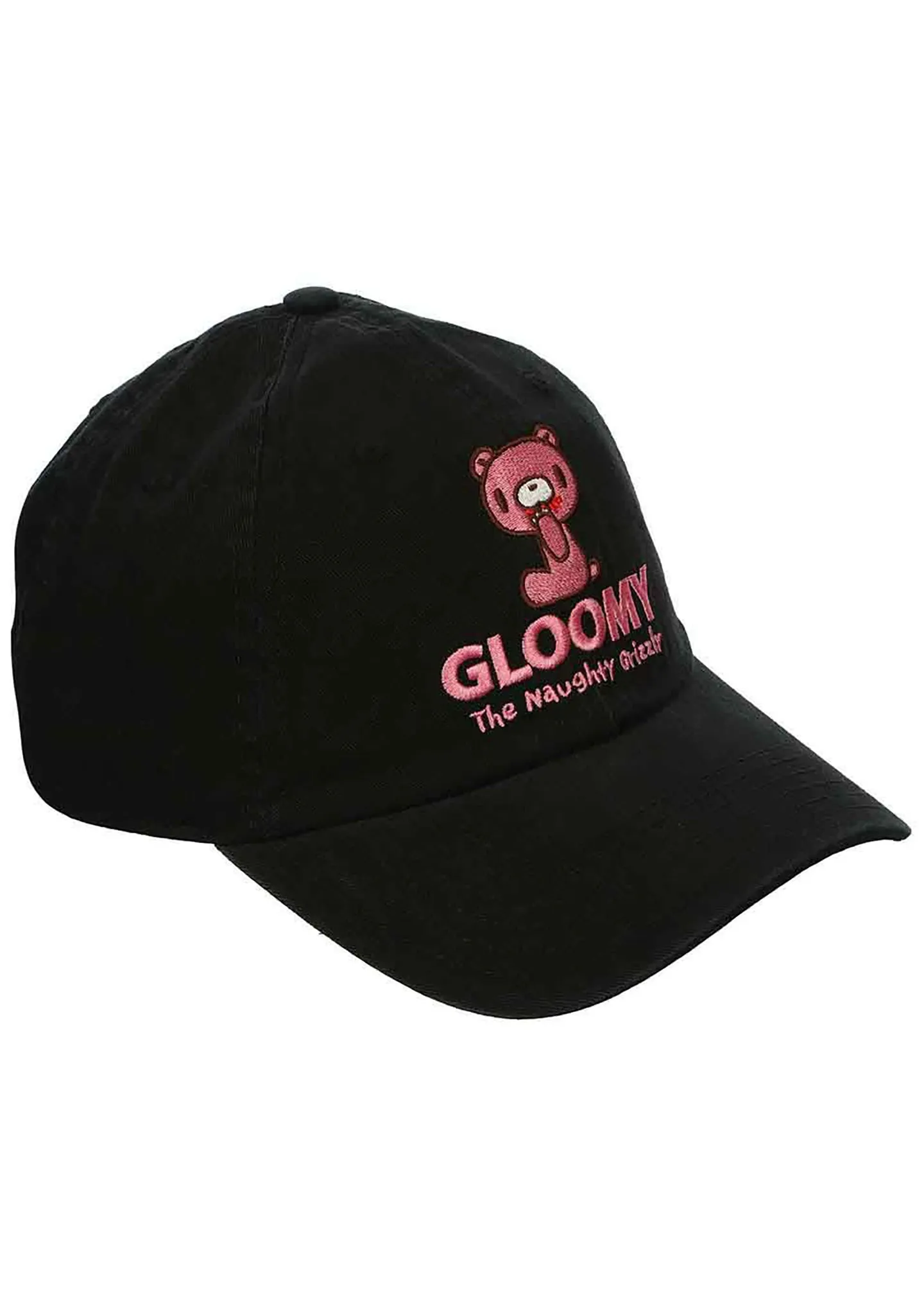 Gloomy Bear Embroidered Raglan Hat