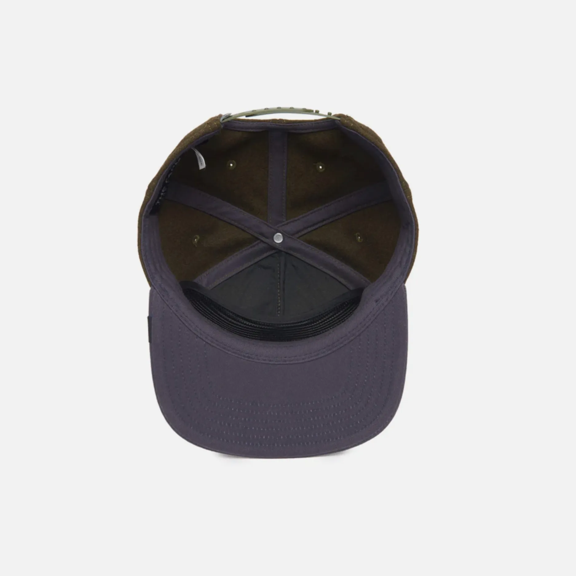 Goorin Bros Top Dog {Bad Boy} Flat Brim Trucker Hat (Olive)