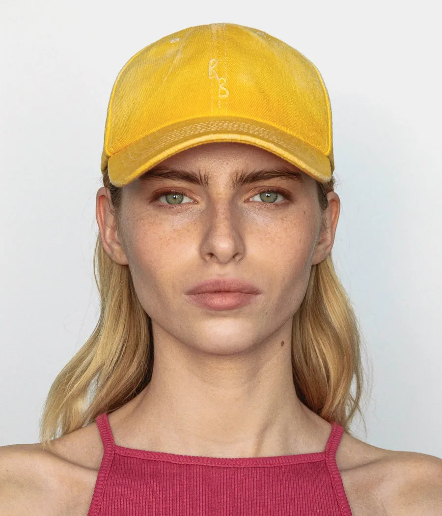 Hand-embroidered Baseball Cap