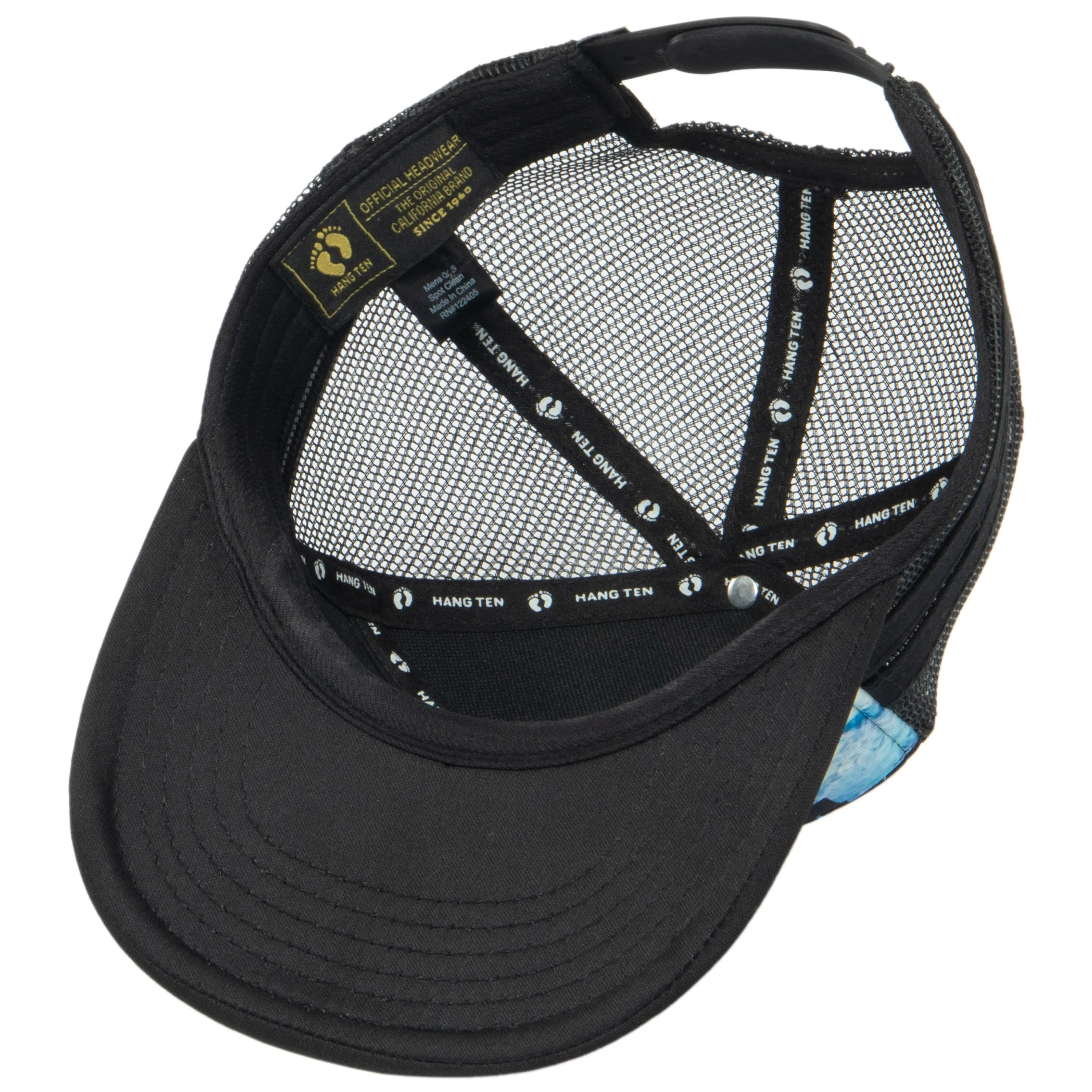 Hang Ten - Sublimated Foam Front 6-Panel with Mesh Back