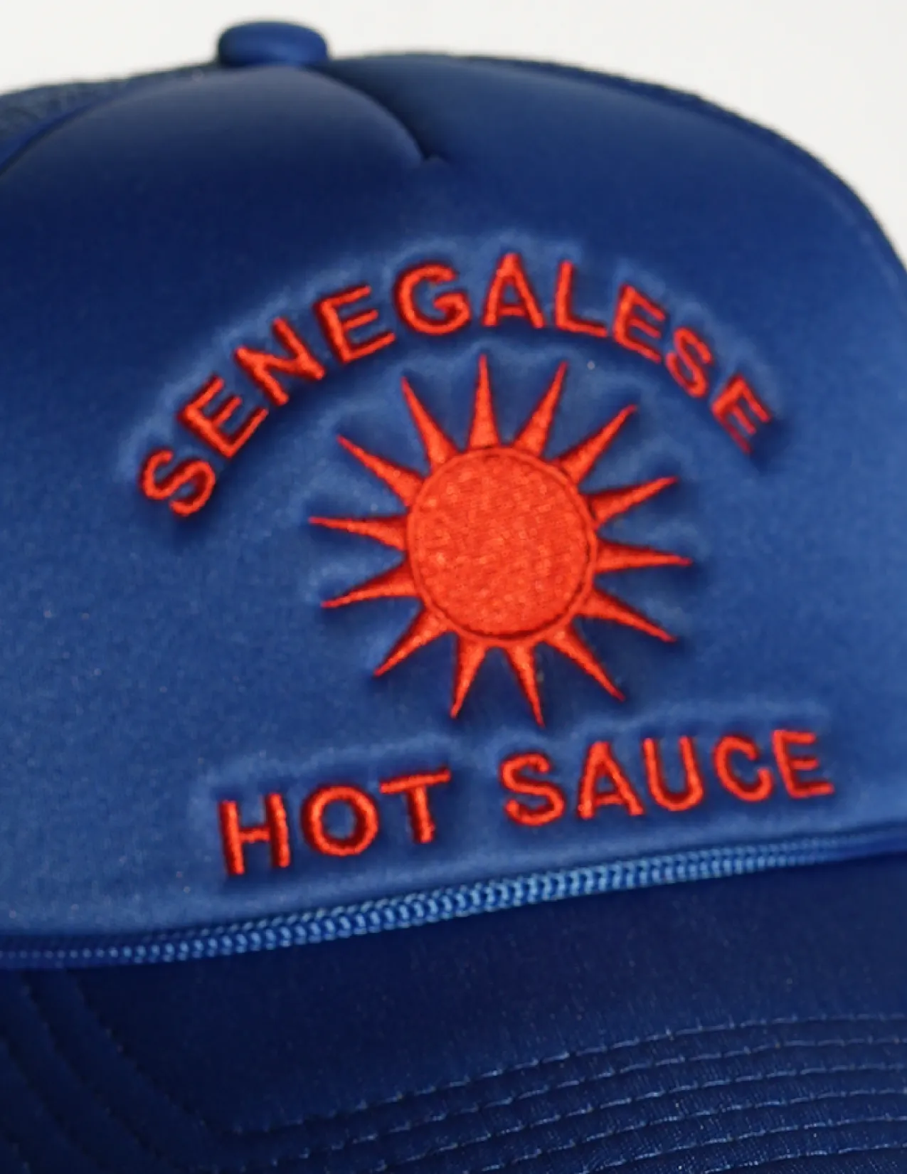 Trucker Cap with Hot Sauce Design