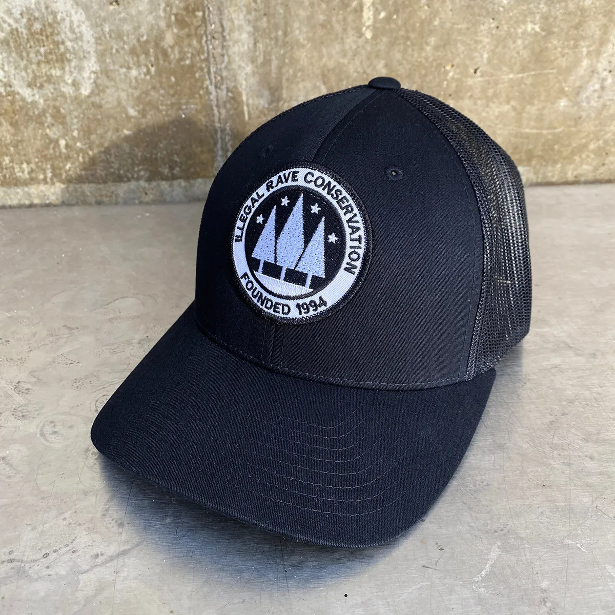 Illegal Rave - Trucker Cap - Black