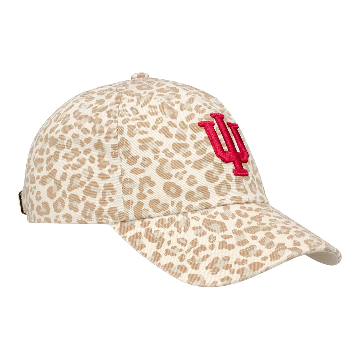 Indiana Hoosiers Ladies Panthera Primary Logo White Adjustable Hat