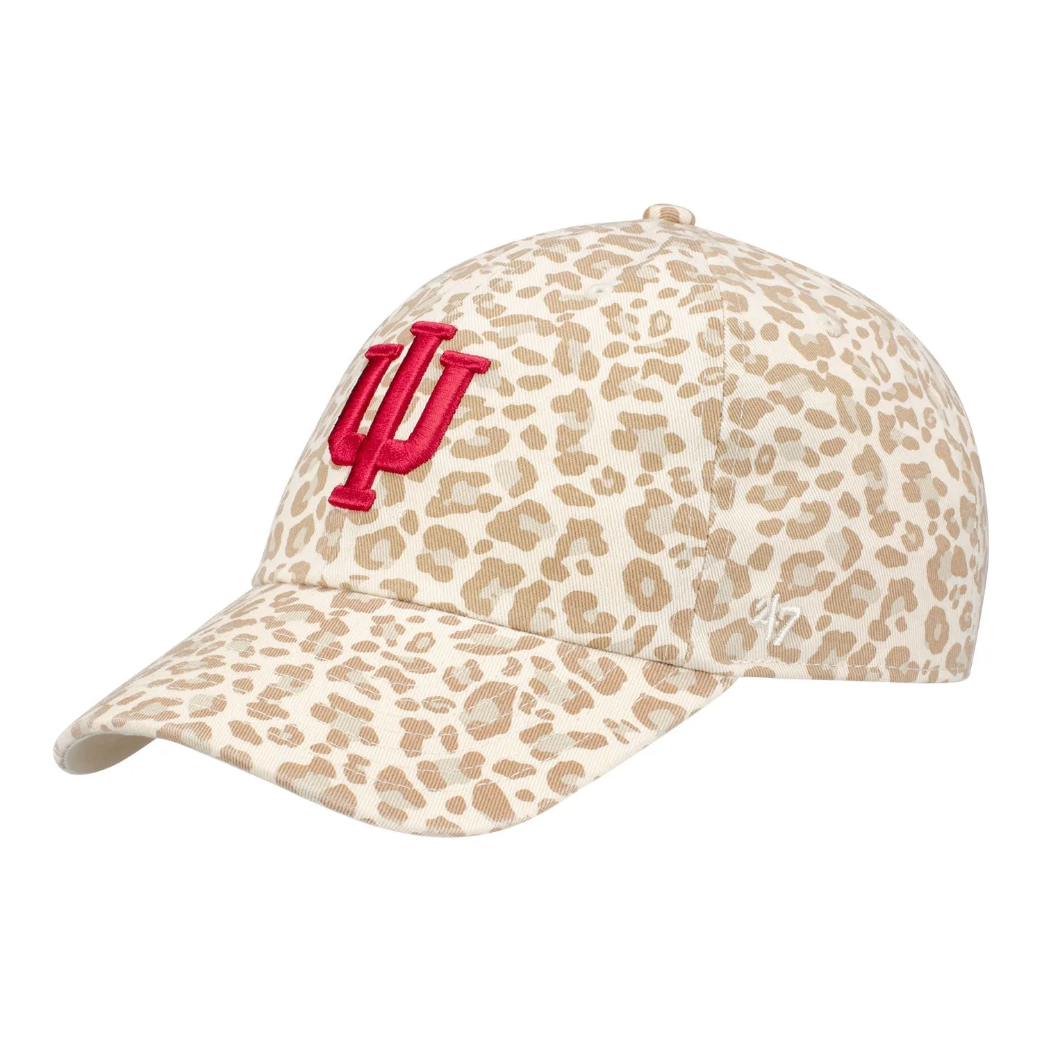 Indiana Hoosiers Ladies Panthera Primary Logo White Adjustable Hat