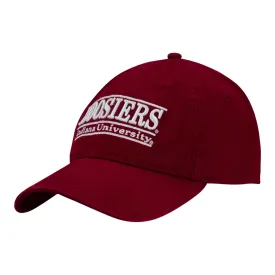 Indiana Hoosiers Team Color Bar Crimson Adjustable Hat