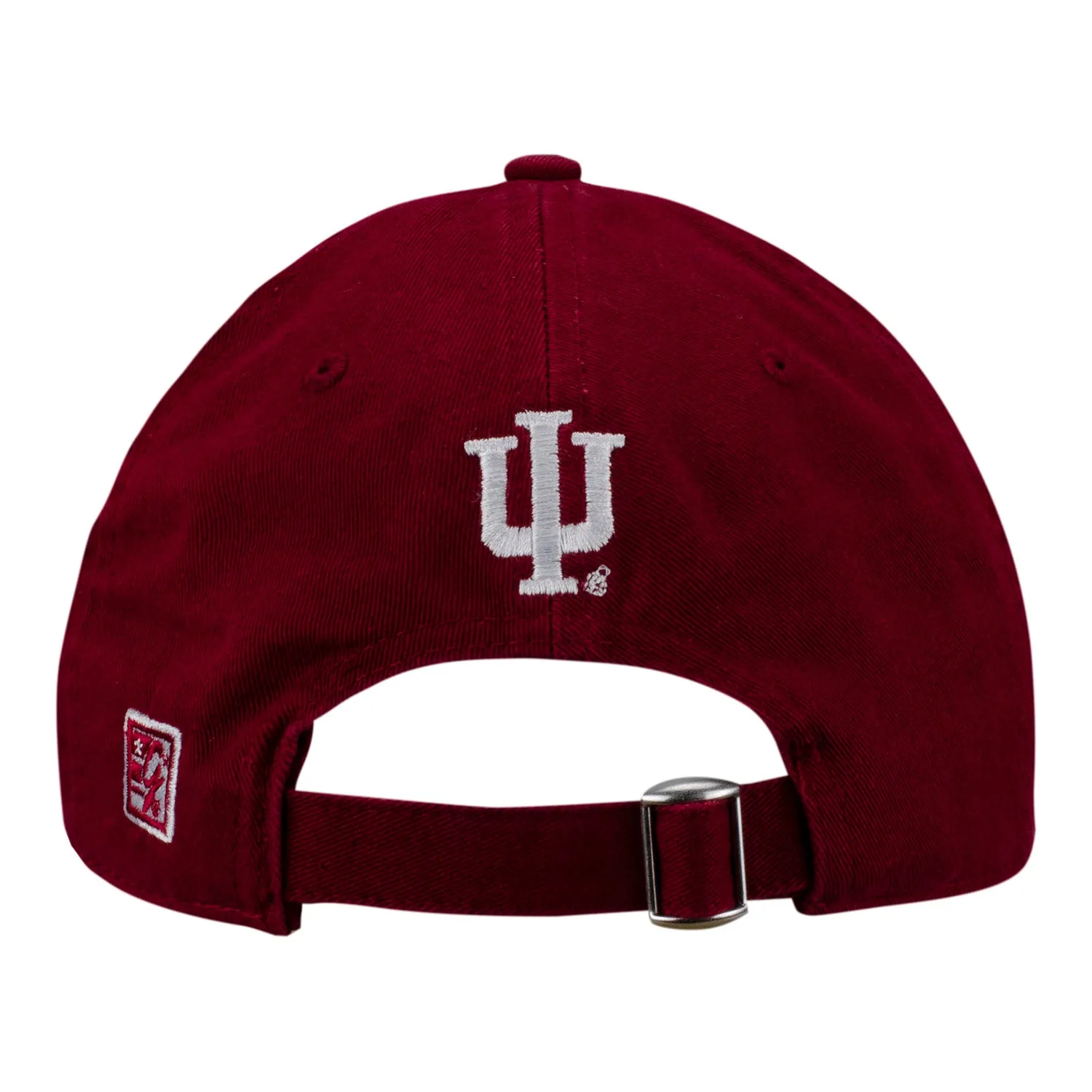 Indiana Hoosiers Team Color Bar Crimson Adjustable Hat