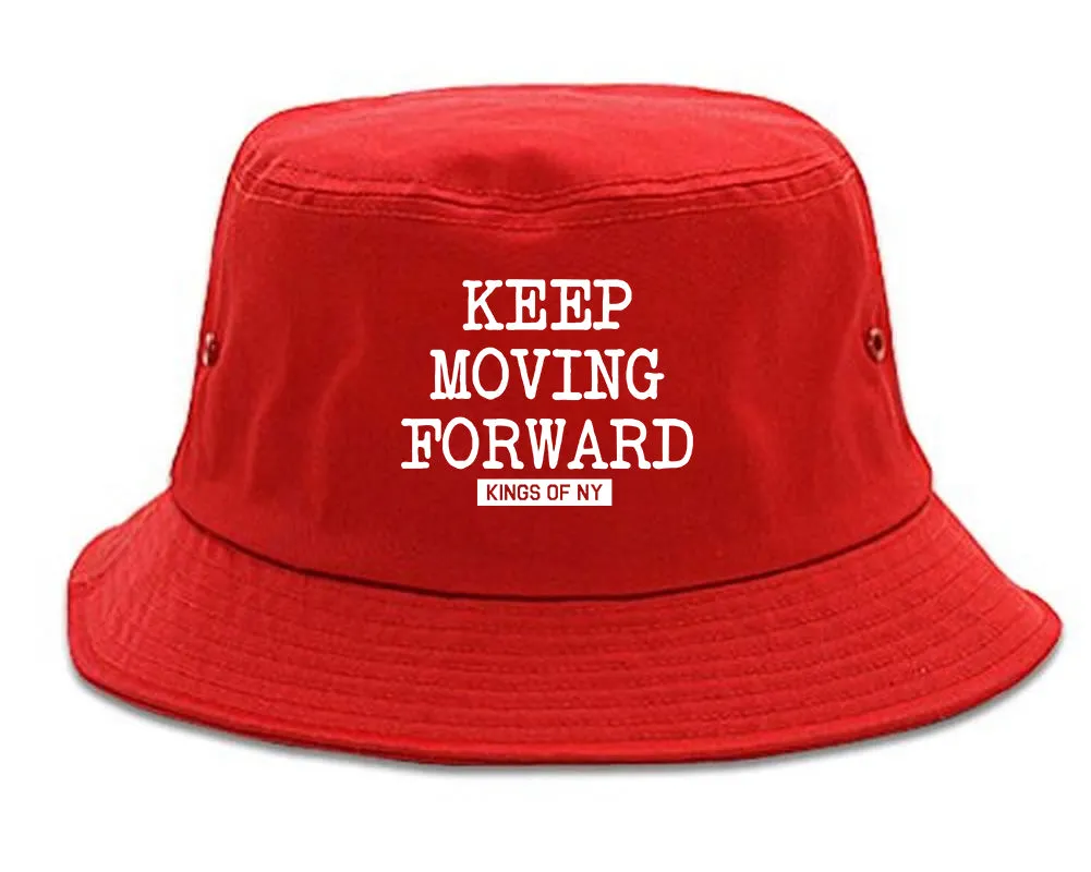 Keep Moving Forward Mens Bucket Hat