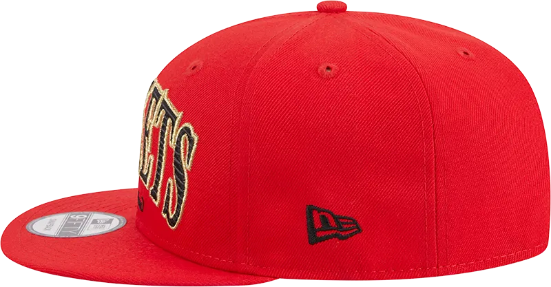 Men's Houston Rockets New Era 9FIFTY Golden Hour Adjustable Cap