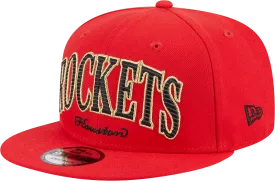 Men's Houston Rockets New Era 9FIFTY Golden Hour Adjustable Cap