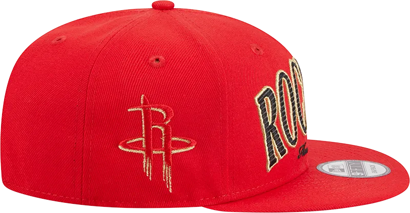 Men's Houston Rockets New Era 9FIFTY Golden Hour Adjustable Cap