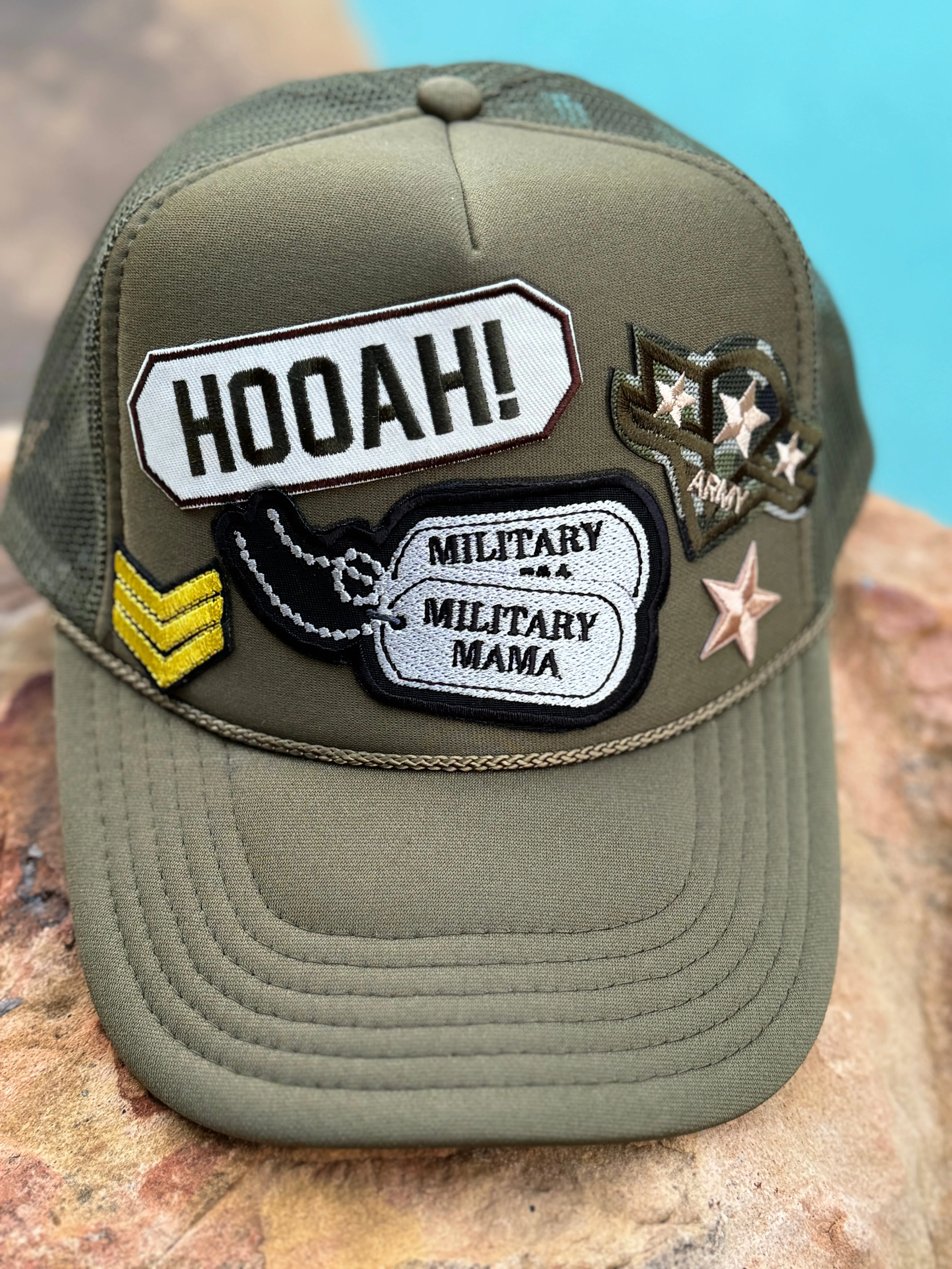 Military Mama Trucker Hat