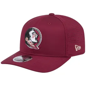 New Era Men's Seminole Logo 970SS Adjustable Performance Cap - Garnet