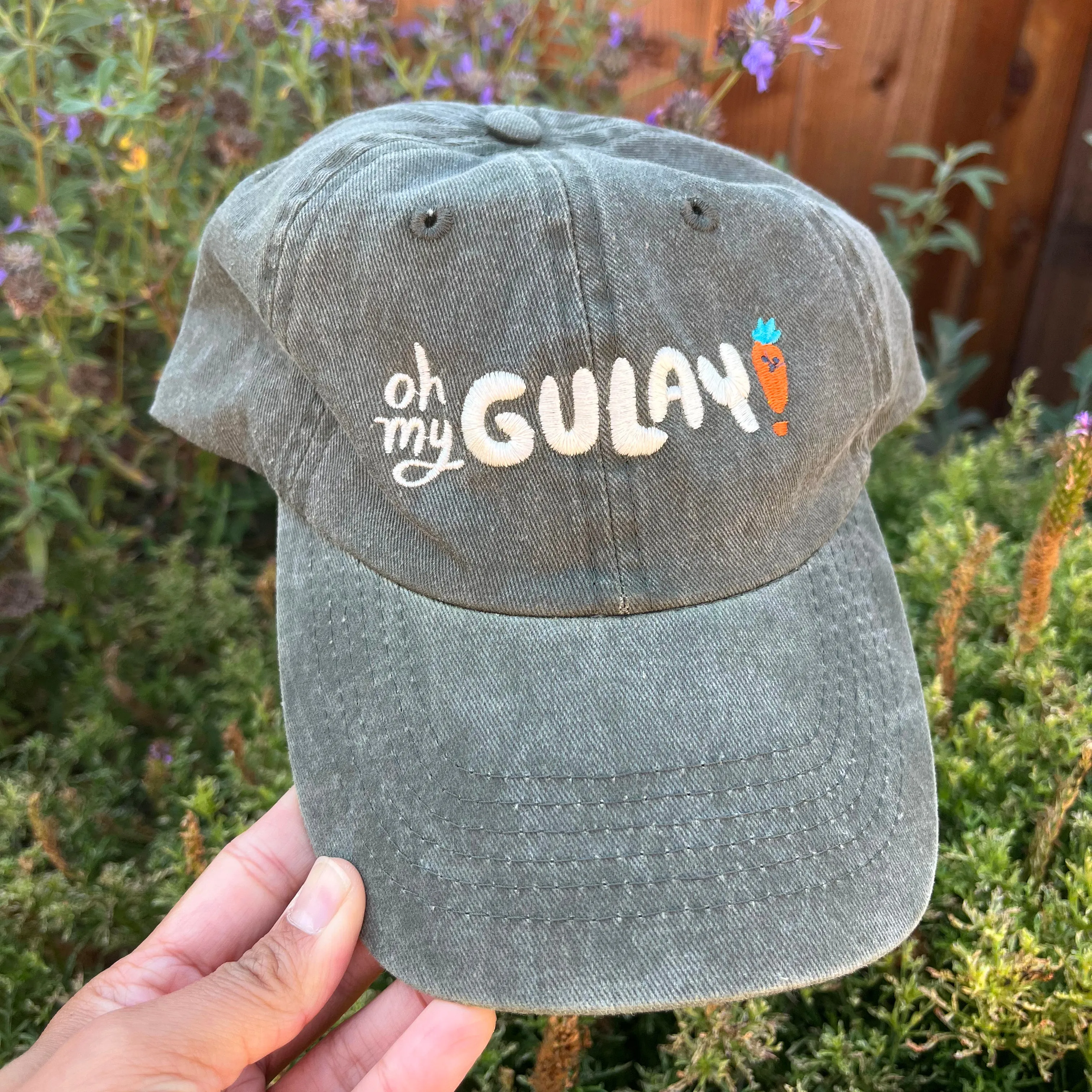 Oh My Gulay Embroidered Baseball Hat