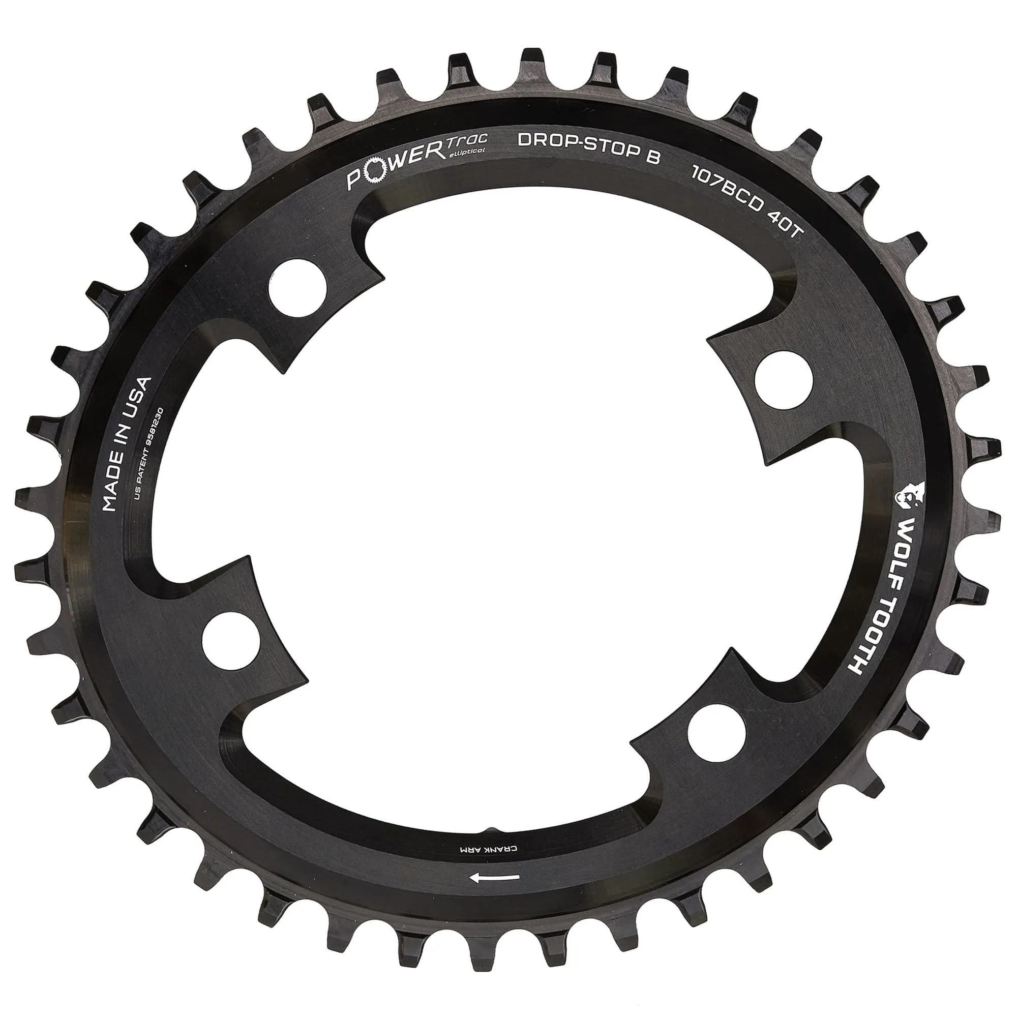 Oval 107 BCD Chainrings for SRAM