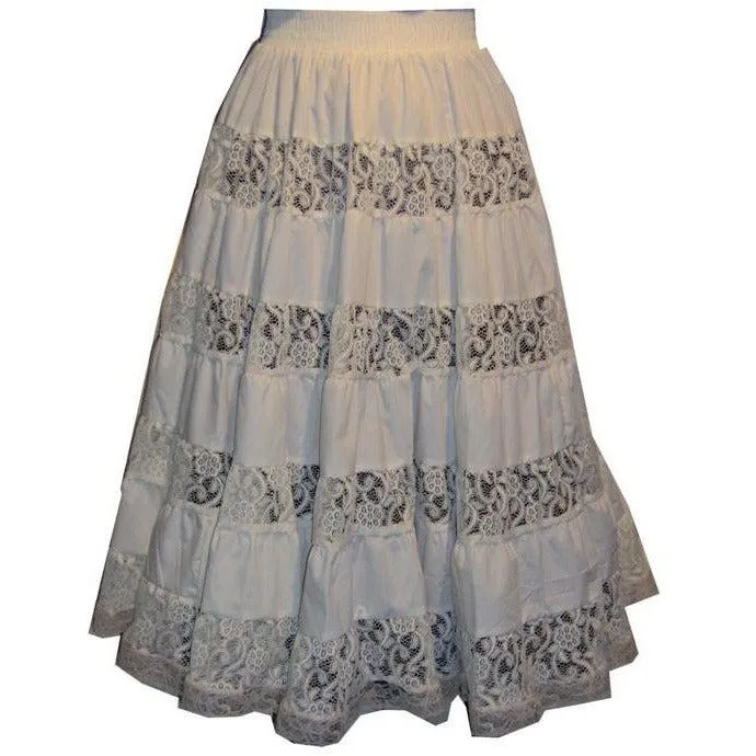 Overall Lace Prairie Skirt