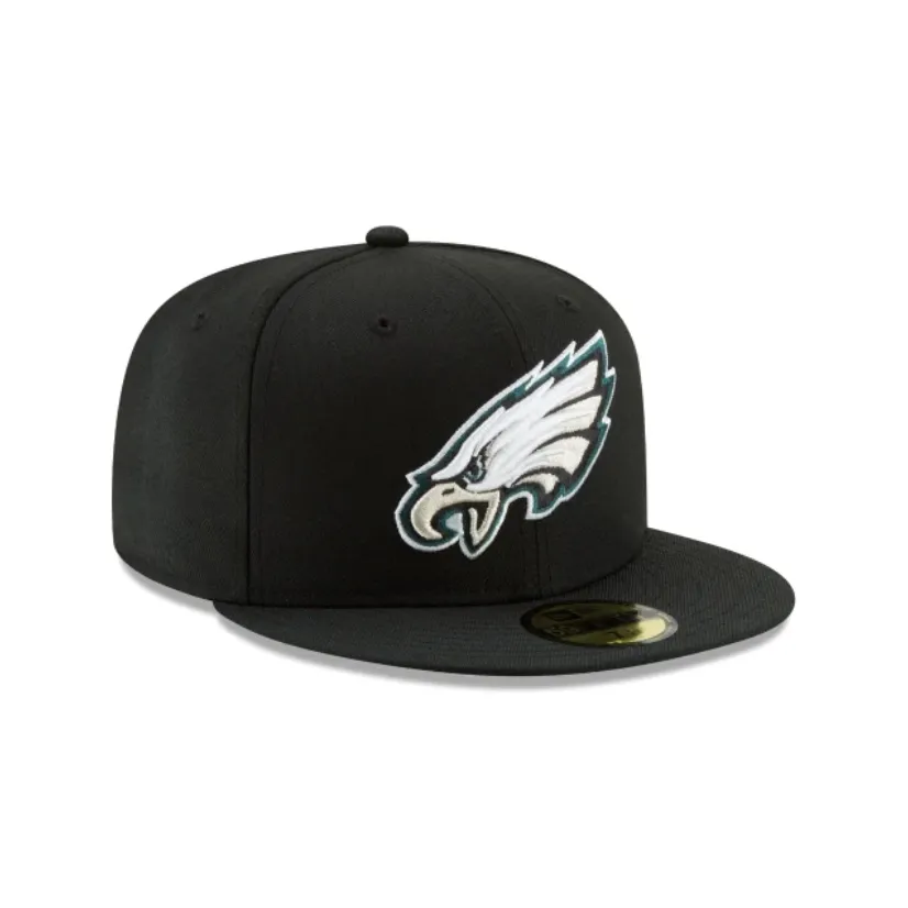 Philadelphia Eagles 59FIFTY Fitted Cap - Black