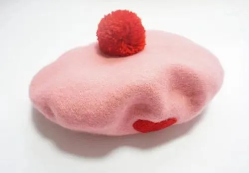 ''PINK LOVE'' BERET BY51027