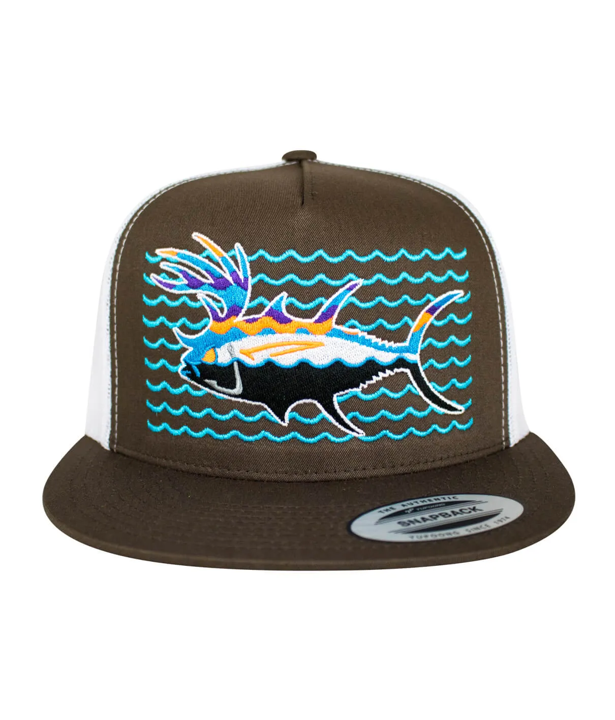 "Buck- Eye Explorer on the Water" Unisex Snapback Trucker Hat