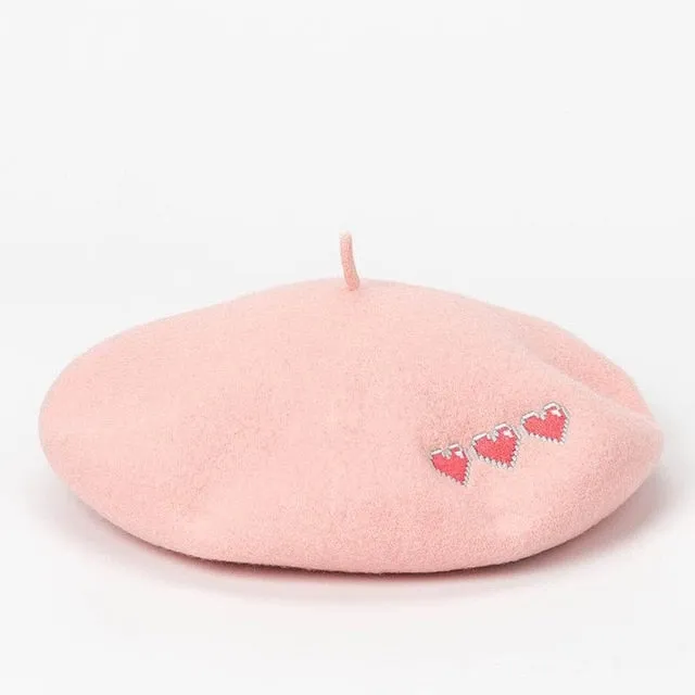 "FULL HEARTS" BERET