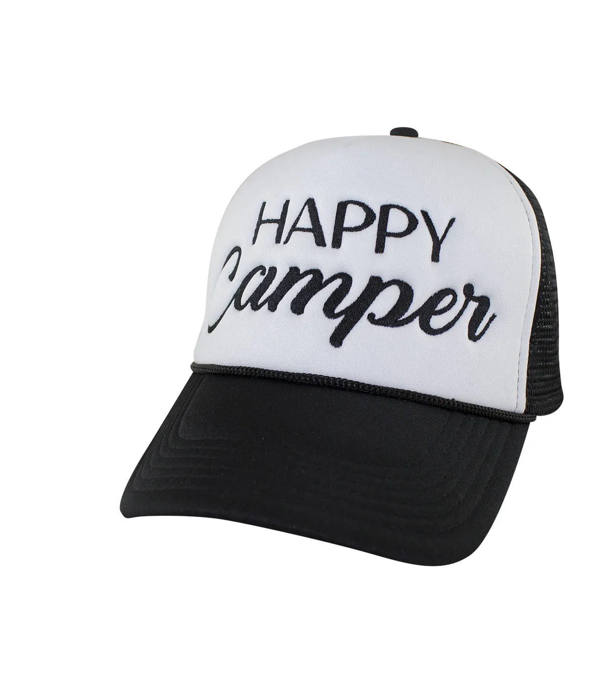 "Happy Camper" Foam Trucker Hat