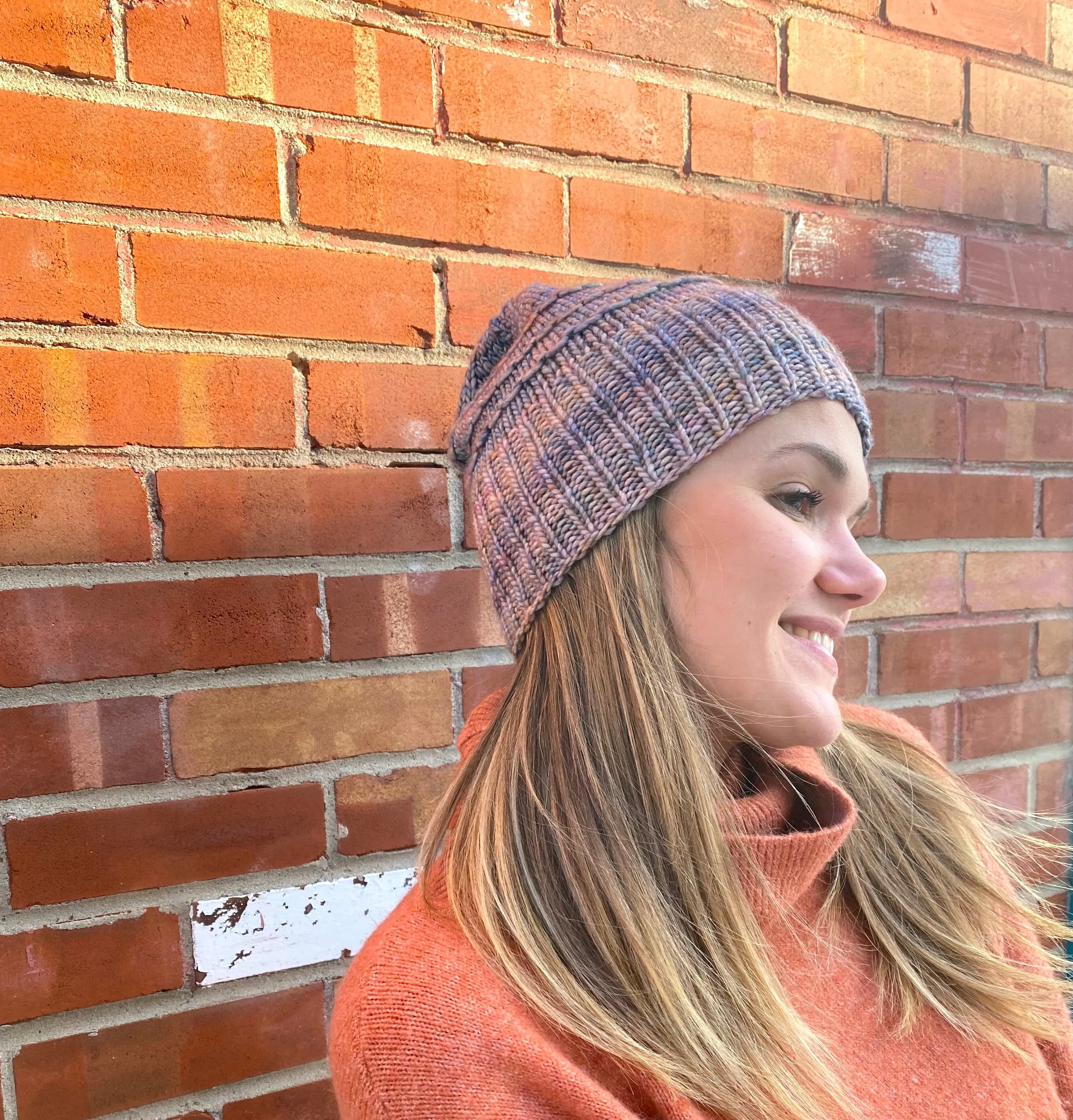 "Resonances Beanie" knitting pattern