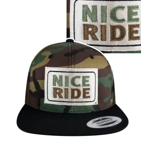 "Shield - CAMO" BLACK SNAPBACK HAT