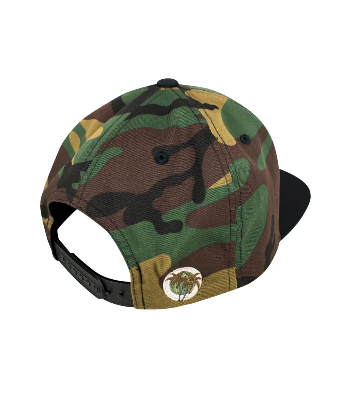 "Shield - CAMO" BLACK SNAPBACK HAT