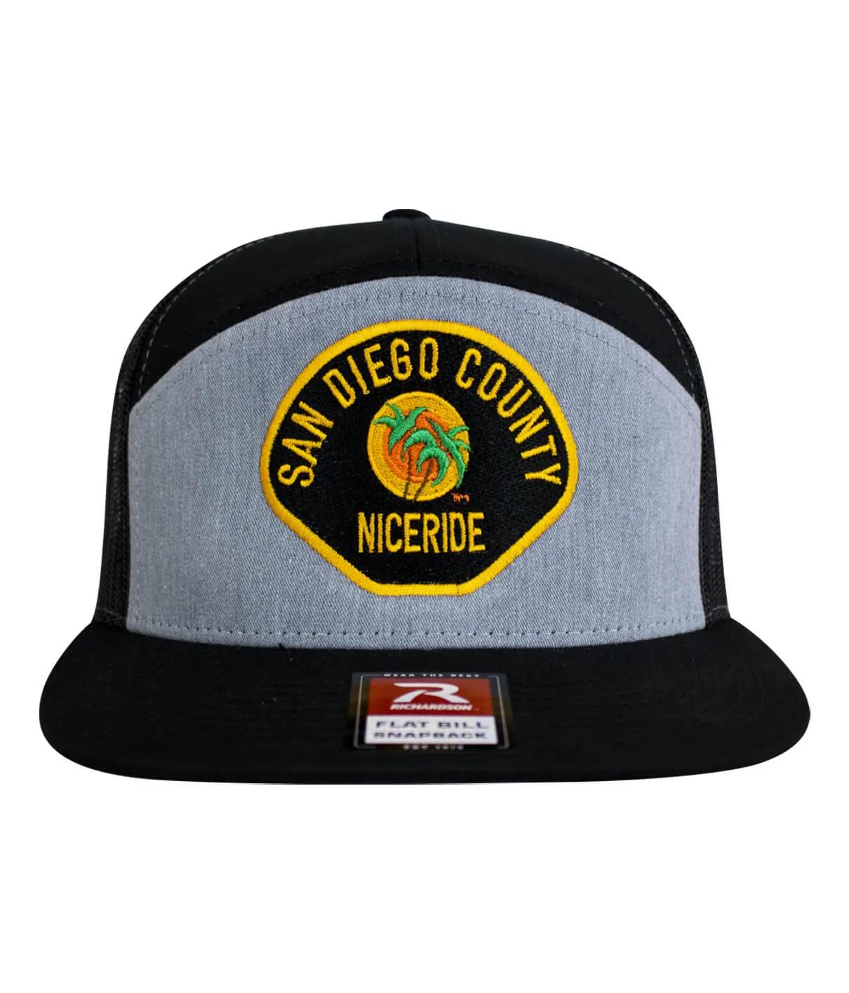 "The Badge" 7 Panel Trucker Hat