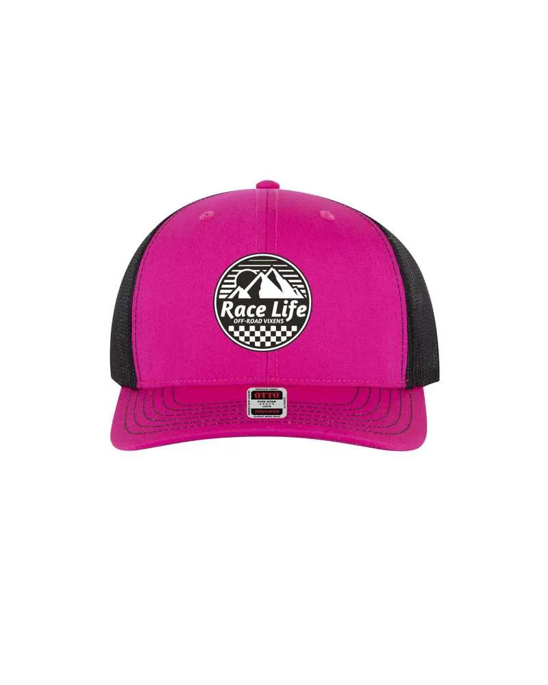 Race Life Trucker hat - Pink