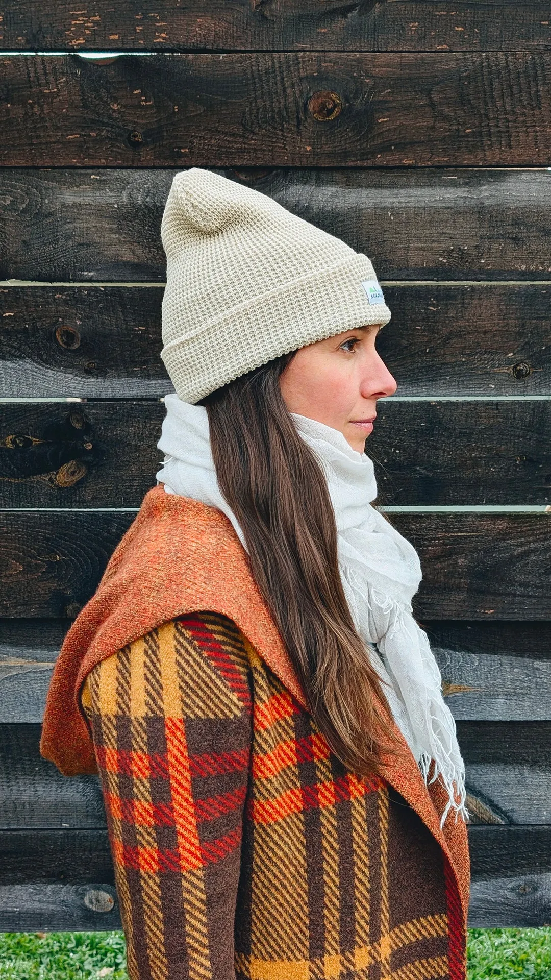 Seacoast Knit Beanie - Winter White