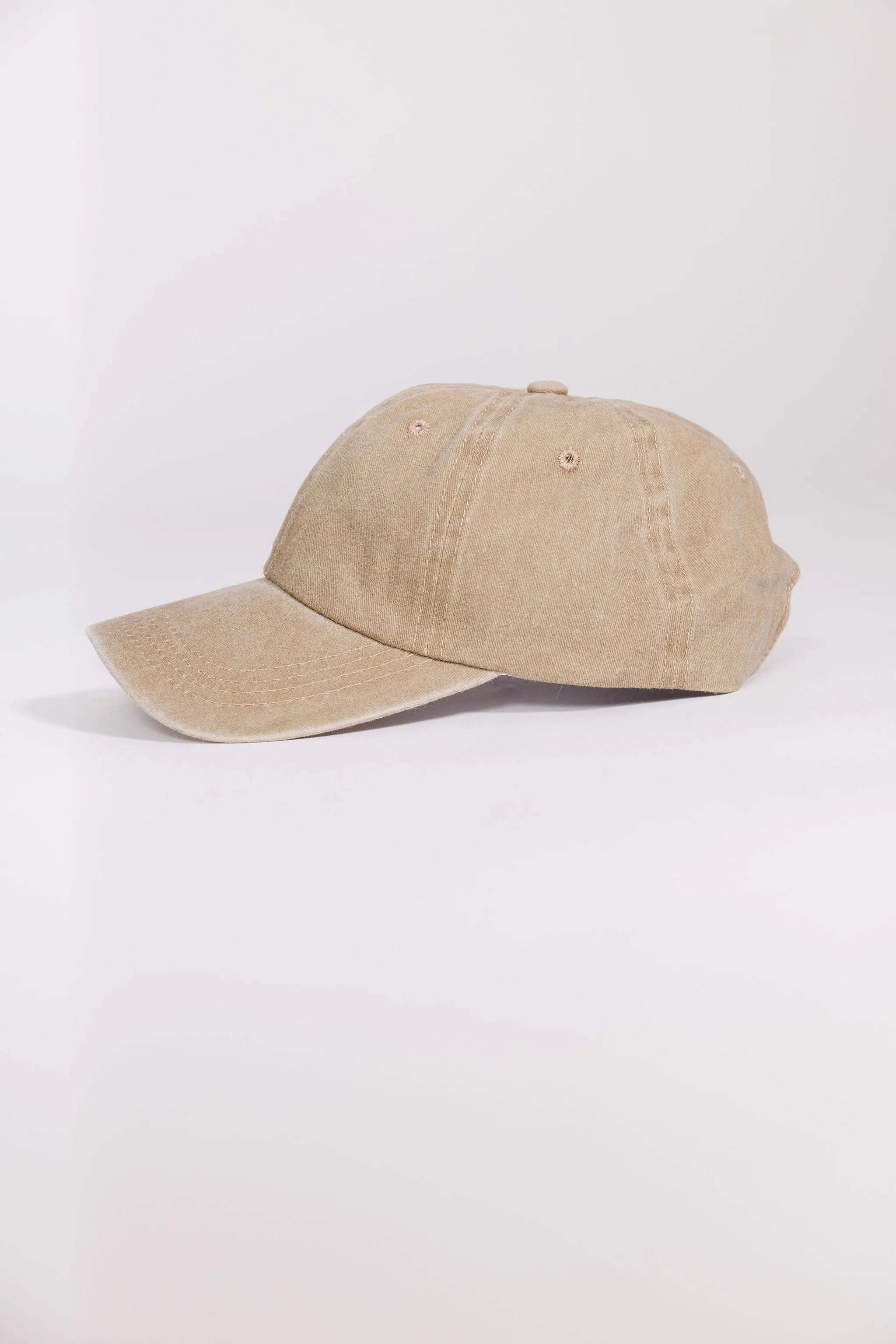 Soel Baseball Cap in Khaki