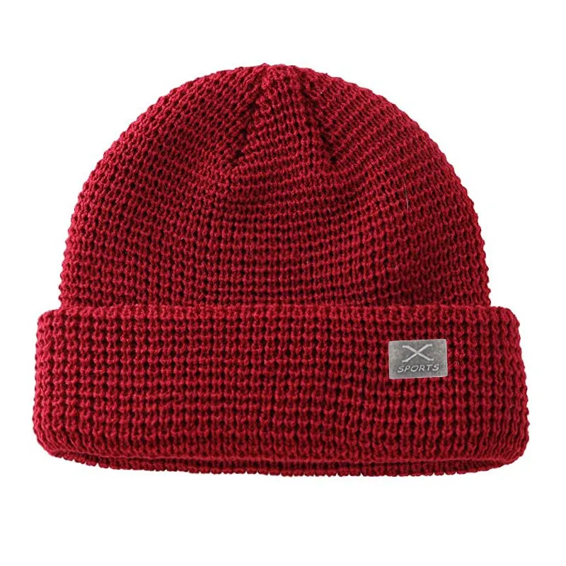 Solid Knitted Hat Beanie Women Winter Hats For Men Skullies Beanies Men Cap Hat Autumn Gorro Warm Skull Bonnet Men's Winter Cap