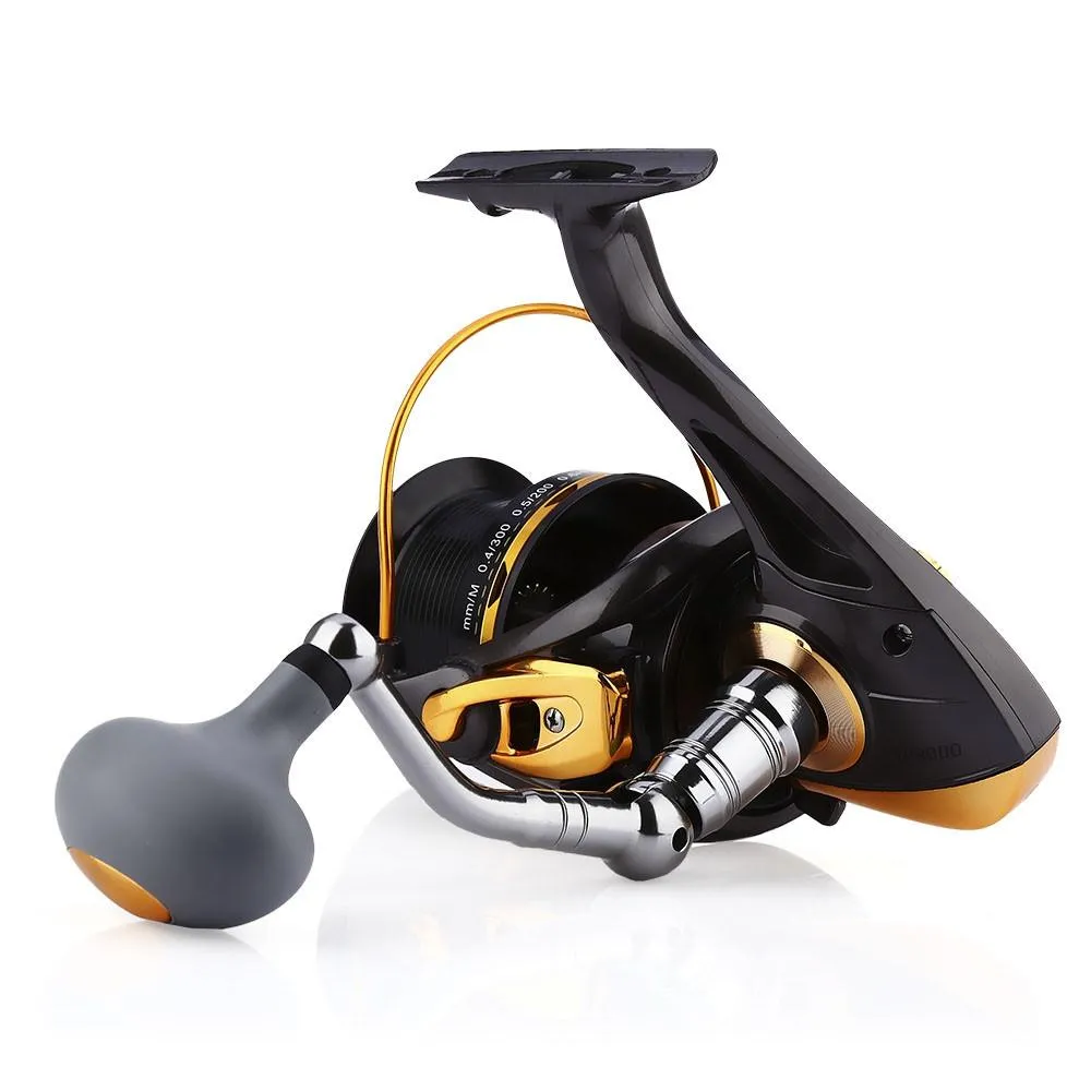 Spinning Reel Long Distance Saltwater 12 1BB 4.6:1 Reverse Brake