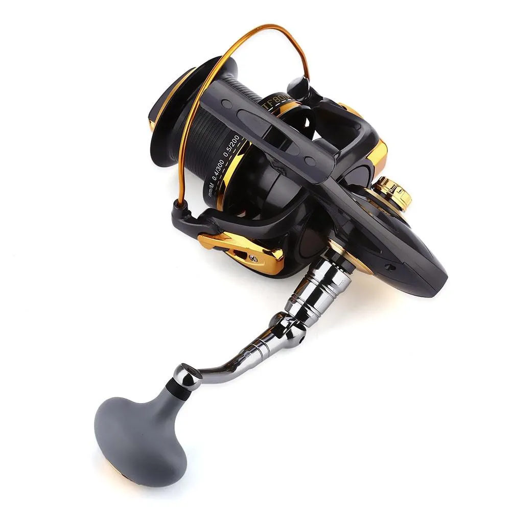 Spinning Reel Long Distance Saltwater 12 1BB 4.6:1 Reverse Brake