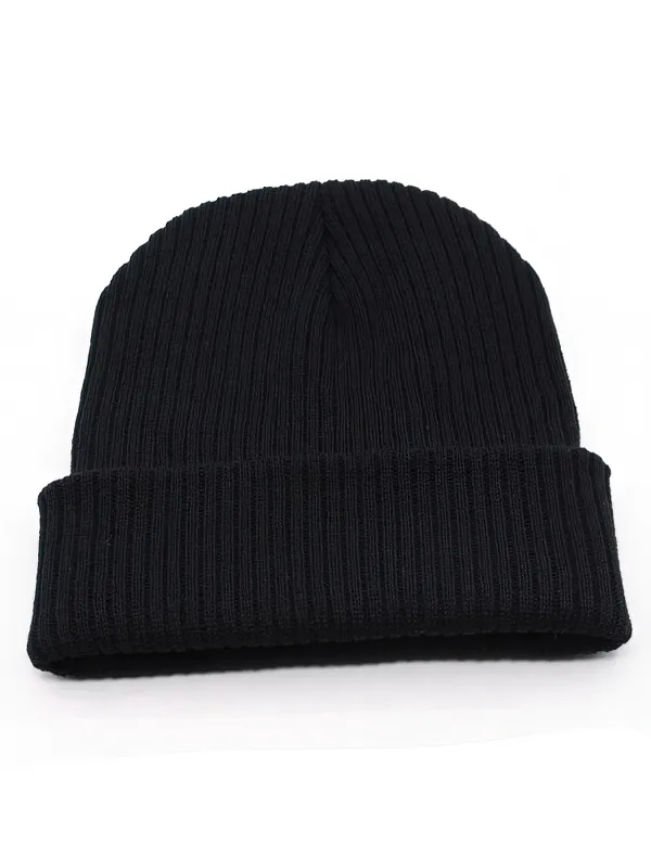 Stylish Knitted Solid Color Unisex Hat / Sports Casual Headwear - SF0800