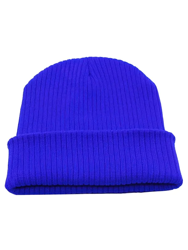 Stylish Knitted Solid Color Unisex Hat / Sports Casual Headwear - SF0800