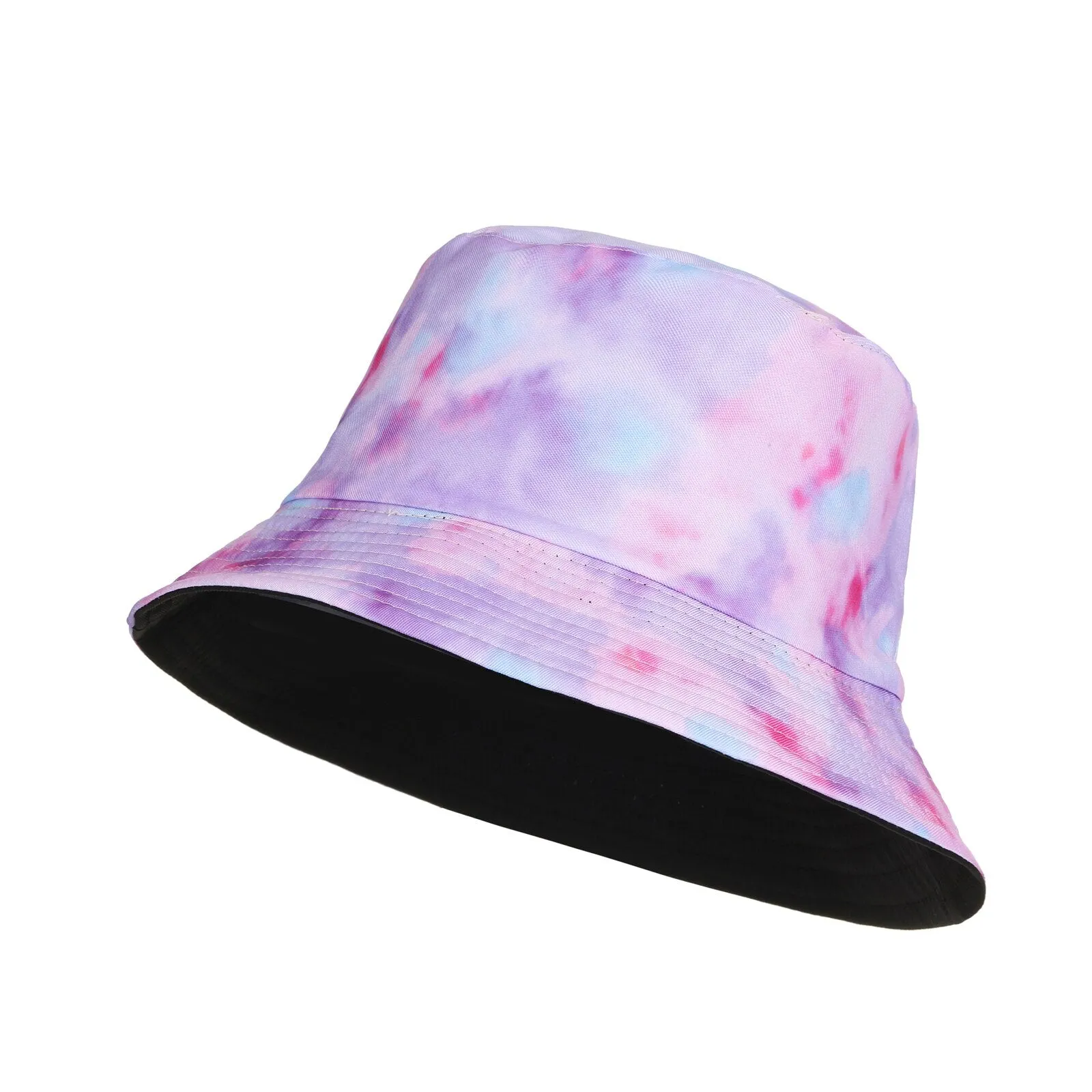 Summer Bucket Hats Print Foldable Fisherman Hat Woman Soft Beach Sun Fisherman Cap Man Fashion Soild Panama Bucket Hat