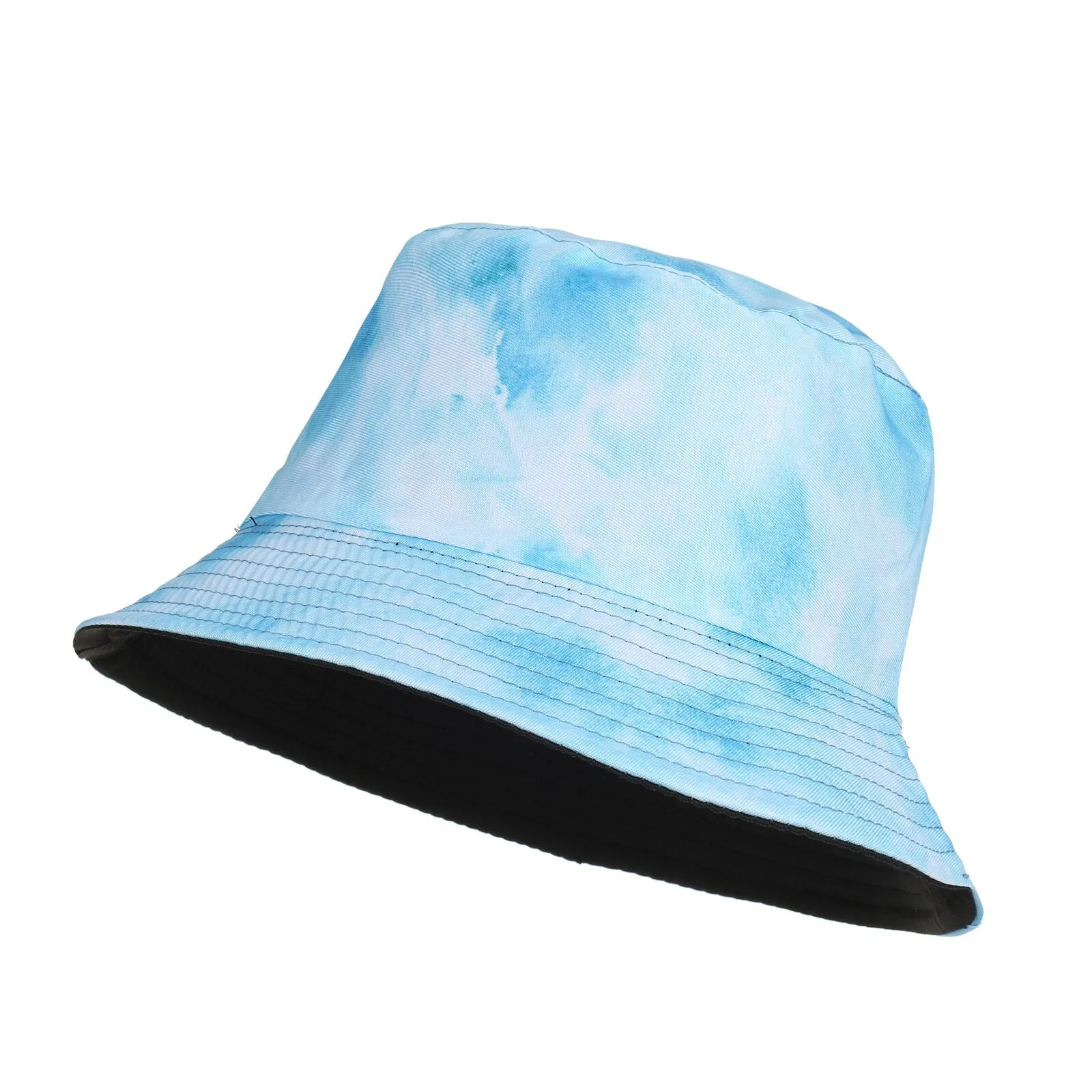 Summer Bucket Hats Print Foldable Fisherman Hat Woman Soft Beach Sun Fisherman Cap Man Fashion Soild Panama Bucket Hat