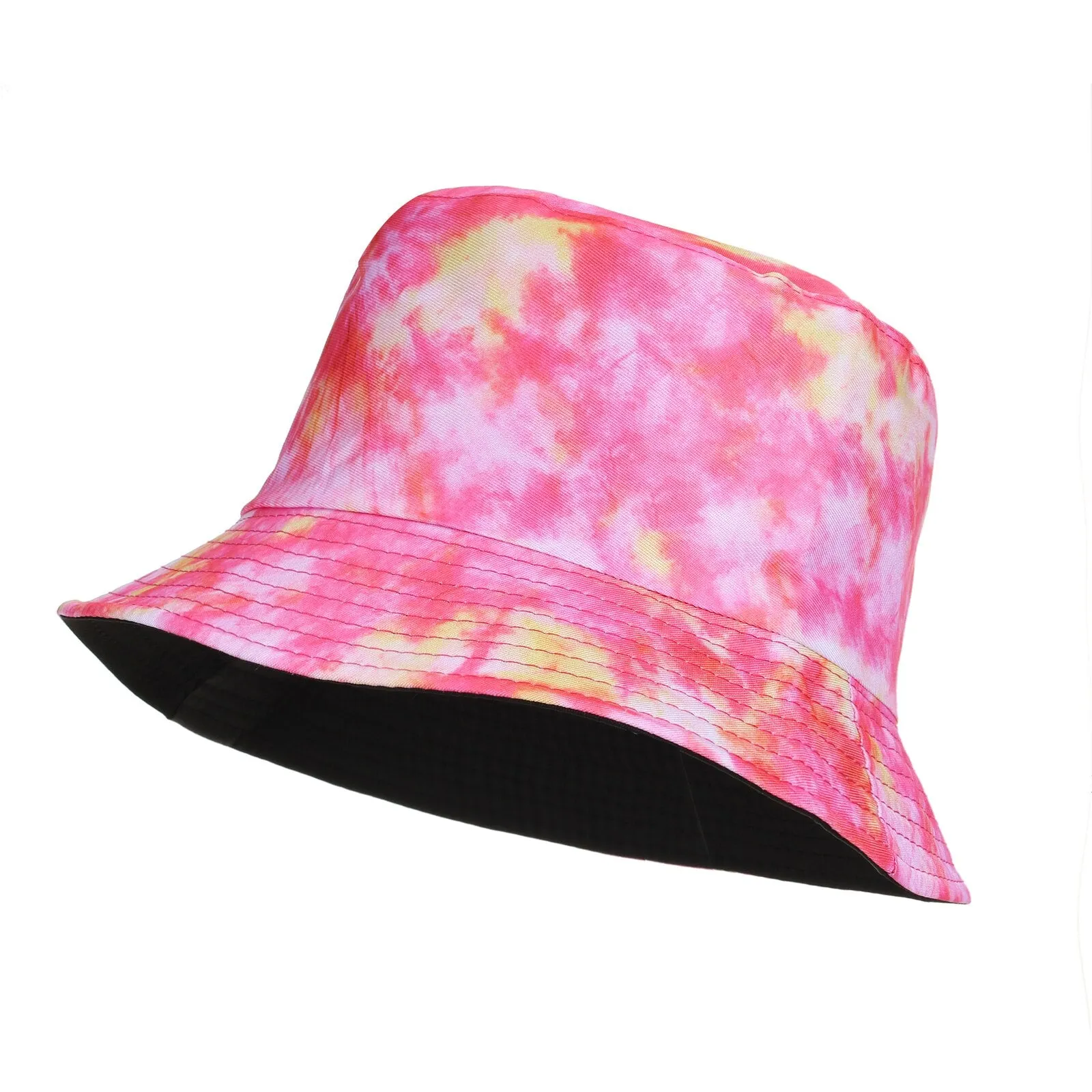 Summer Bucket Hats Print Foldable Fisherman Hat Woman Soft Beach Sun Fisherman Cap Man Fashion Soild Panama Bucket Hat