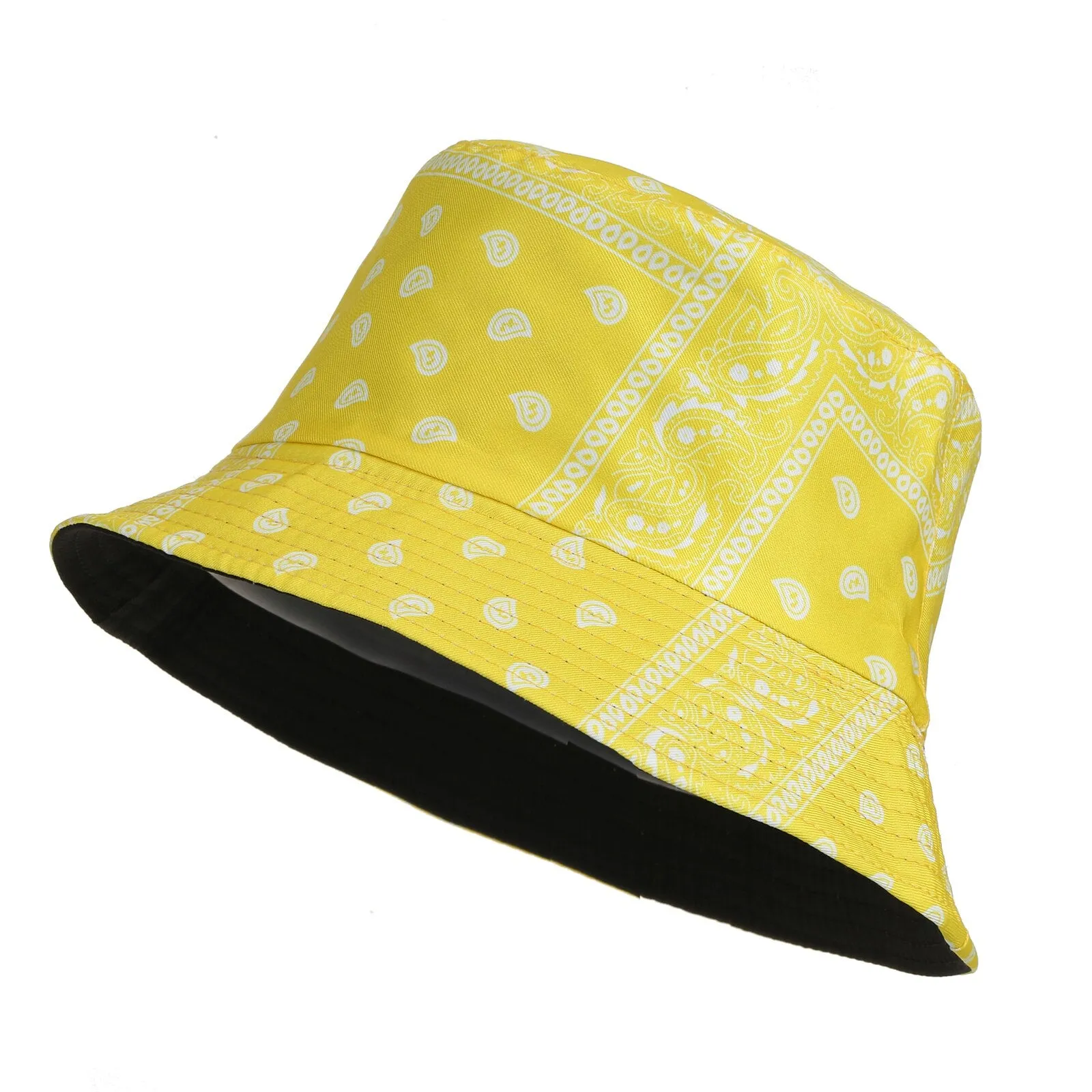 Summer Bucket Hats Print Foldable Fisherman Hat Woman Soft Beach Sun Fisherman Cap Man Fashion Soild Panama Bucket Hat