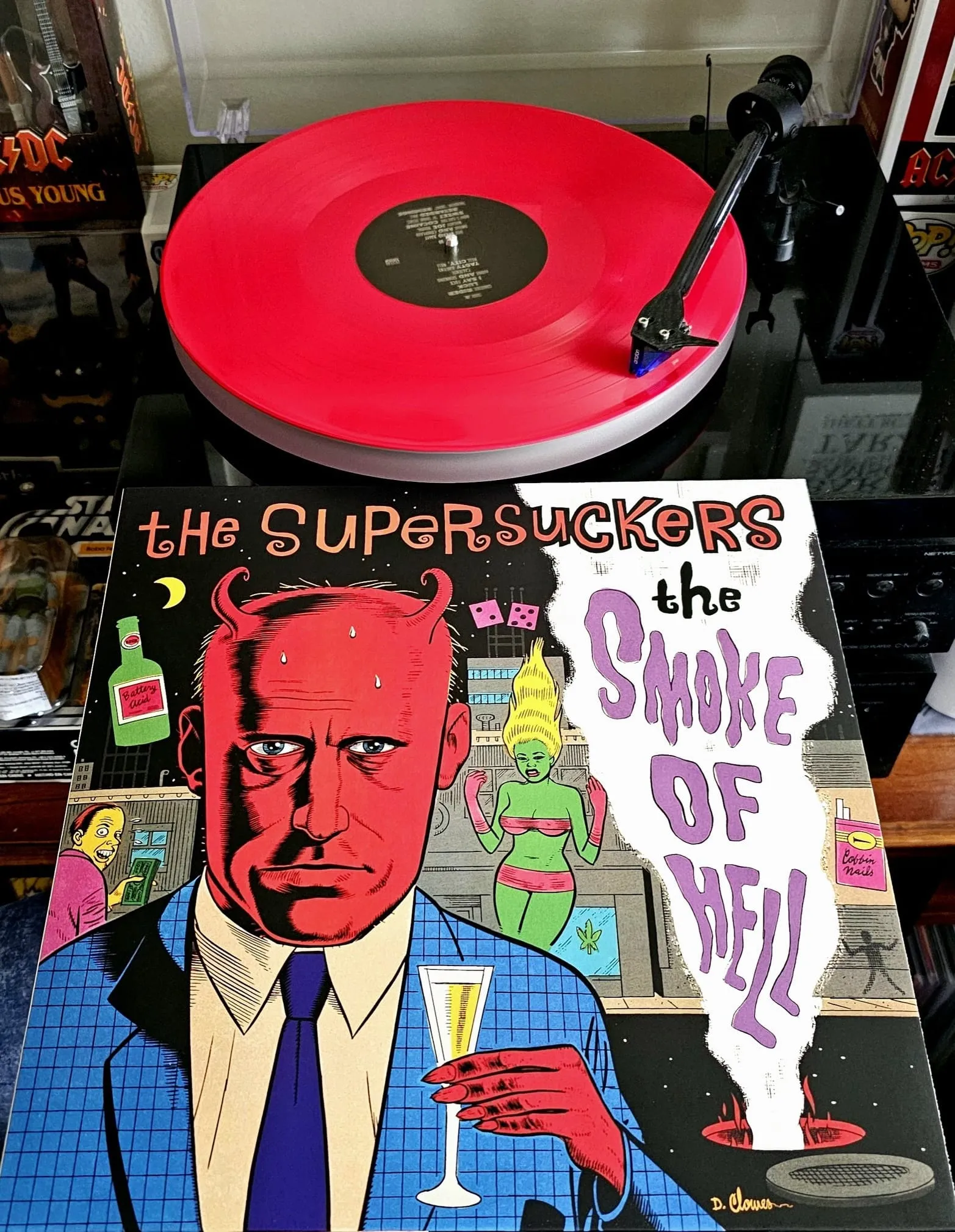 SUPERSUCKERS "THE SMOKE OF HELL"  LP